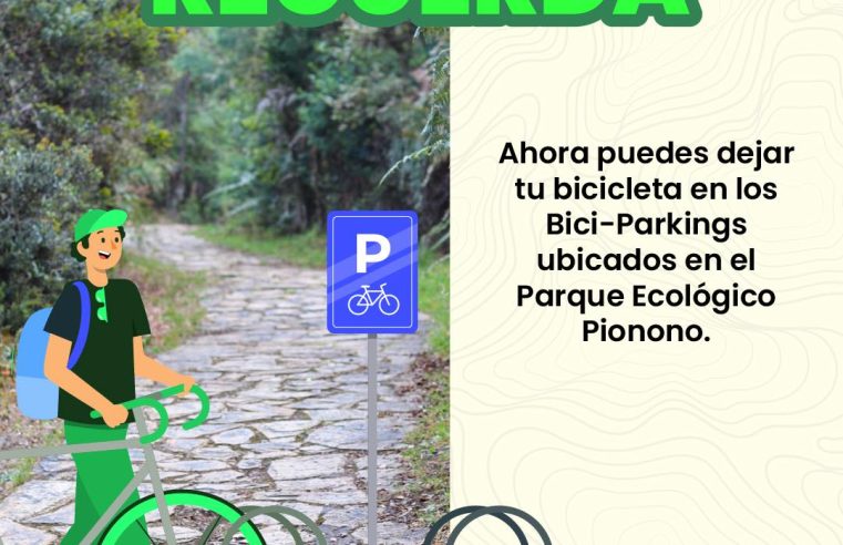 Nuevas Facilidades para Biciusuarios en el Parque Ecológico Pionono