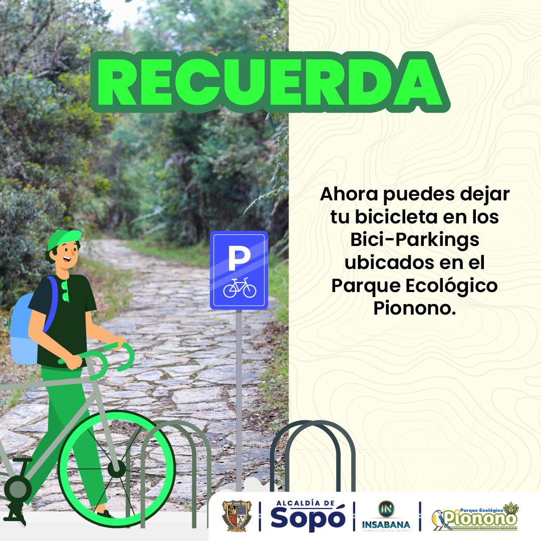 Nuevas Facilidades para Biciusuarios en el Parque Ecológico Pionono