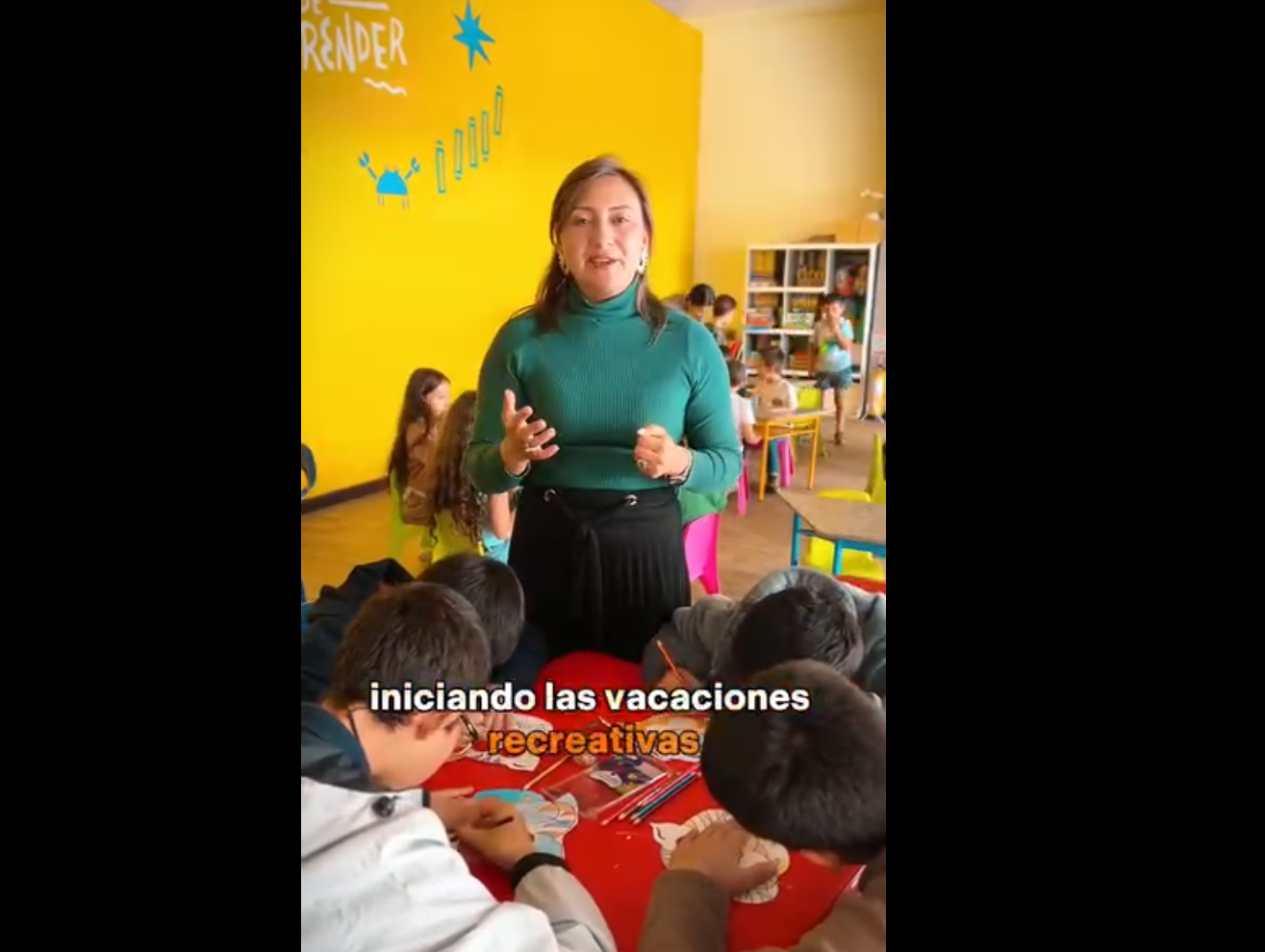 Invitación a unas Vacaciones Recreativas para los Pequeños