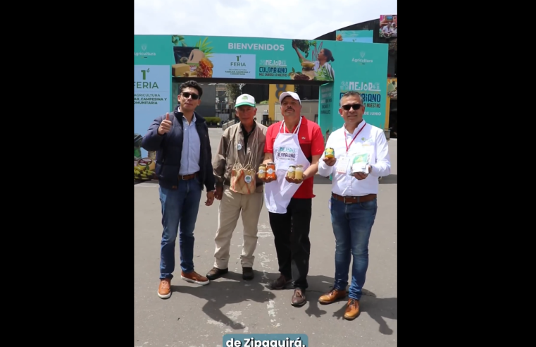 Representación de Zipaquirá en Corferias: Promoviendo el Campo y la Cultura Salinera + video