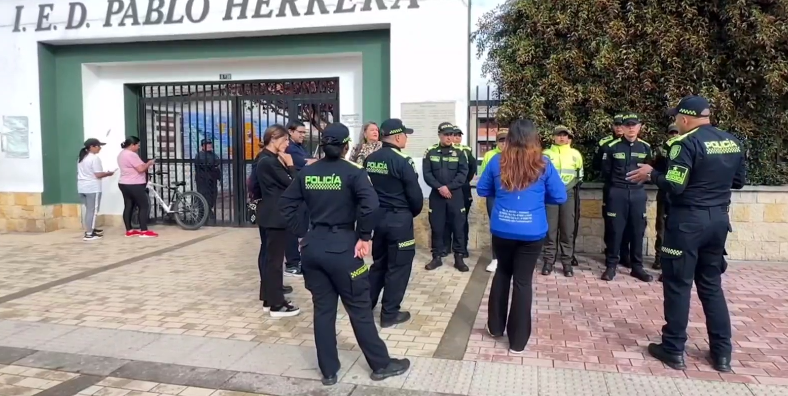 Avances en Seguridad y Convivencia: Visitas a Instituciones Educativas en Cajicá