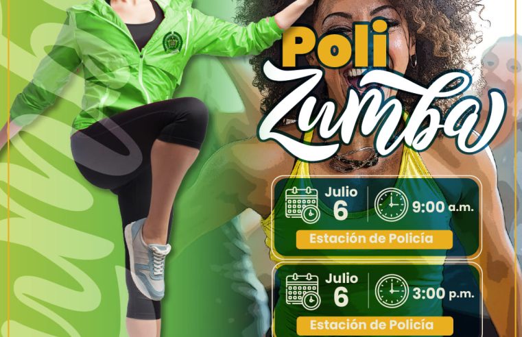 La Policía Nacional Invita a la Comunidad al Evento de Poli Zumba en Apoyo a las Mujeres Tabiunas