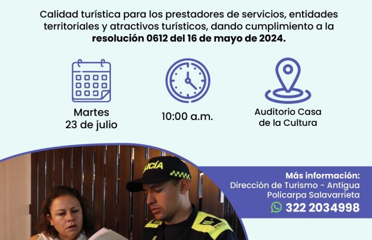 Capacitación para Prestadores de Servicios Turísticos en el Municipio