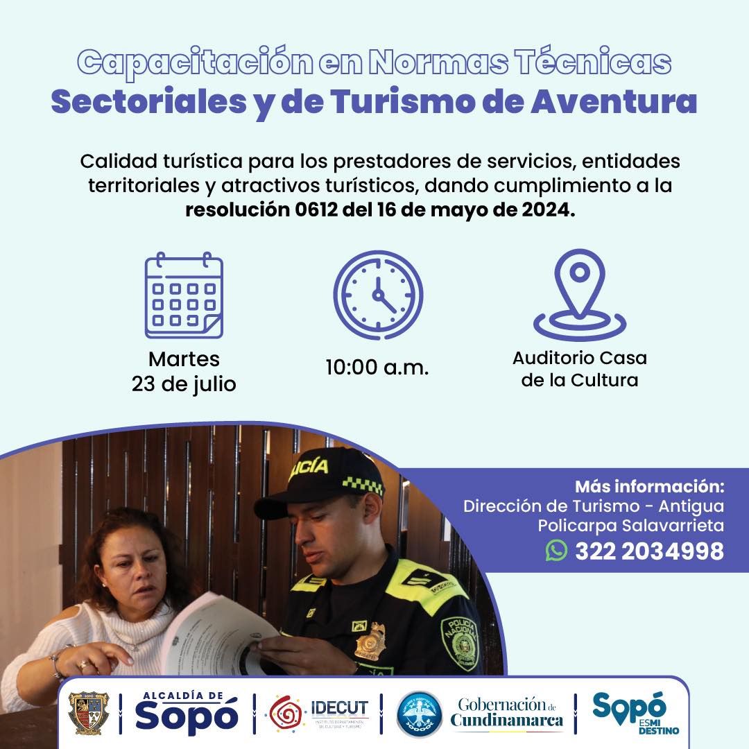 Capacitación para Prestadores de Servicios Turísticos en el Municipio