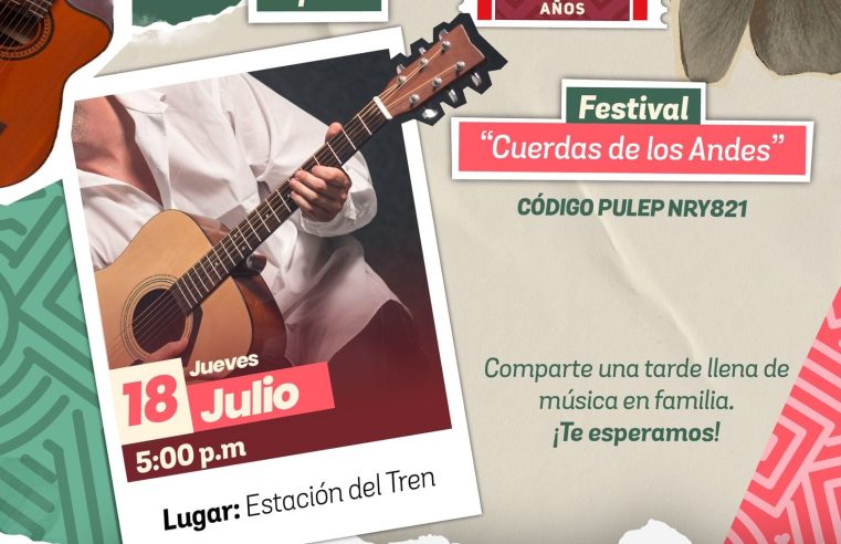 Zipaquirá Celebrará sus 424 Años con el Festival Cuerdas de los Andes