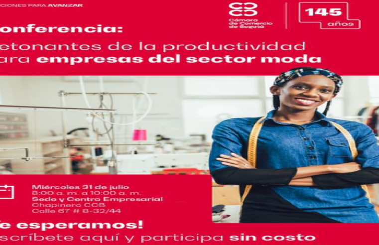 Invitación de la CCB: Conferencia de Román Torres sobre Organización y Productividad en el Sector Moda