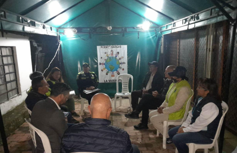Reunión con Líderes y Comunidad para Fortalecer la Seguridad y Convivencia en Cajicá