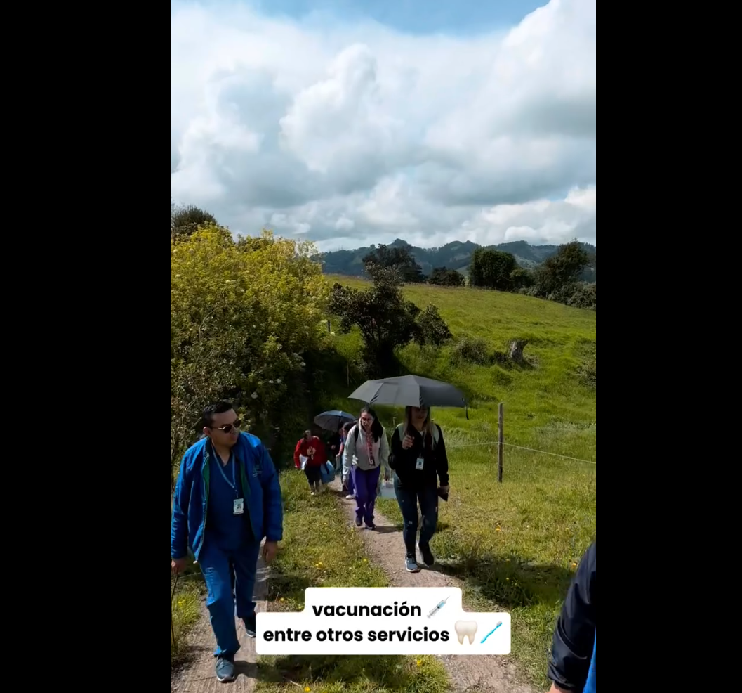 Autoridades de Salud Desmienten Información Falsa sobre Caracterización en la Vereda San Jorge + video