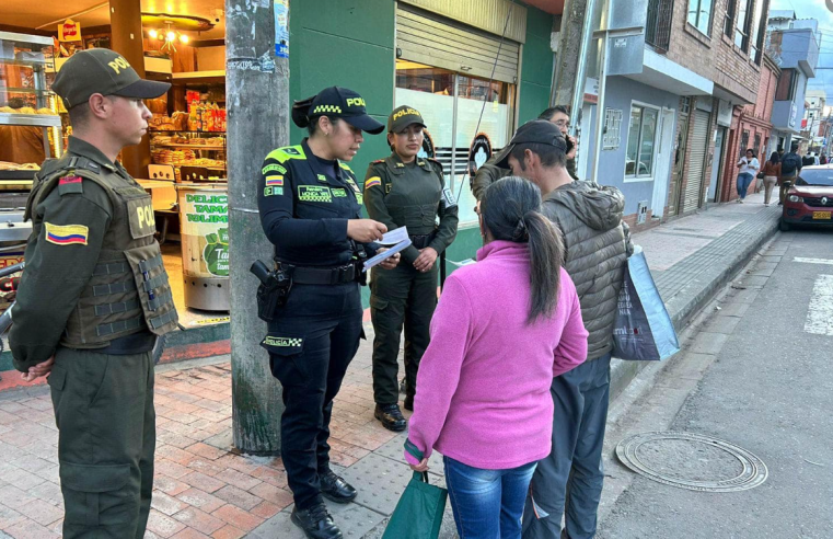 Fortalecen Actividades Preventivas en Cajicá con la Llegada de la Policía Comunitaria