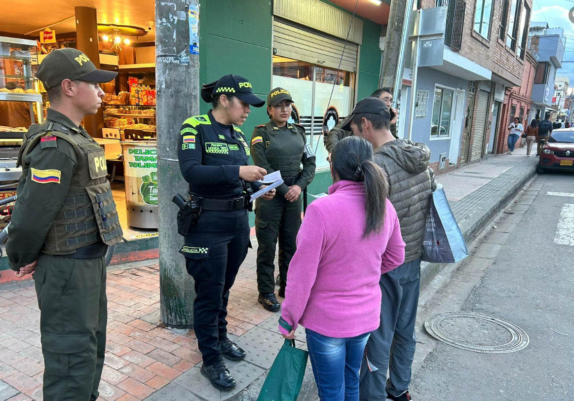 Fortalecen Actividades Preventivas en Cajicá con la Llegada de la Policía Comunitaria