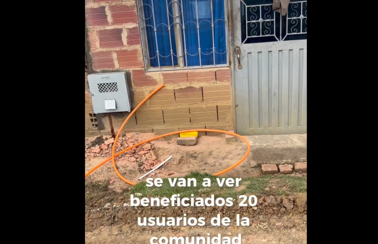 Instalación de Gas Natural en Cerro Verde Beneficia a 20 Familias + Video