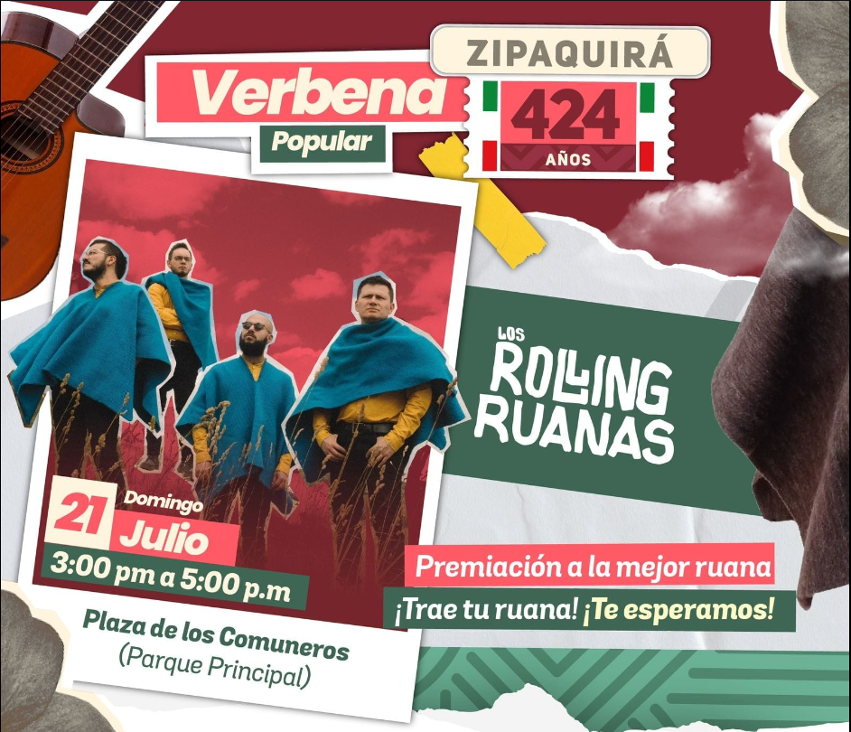 Concierto con los Rolling Ruana: ¡No te lo Pierdas!