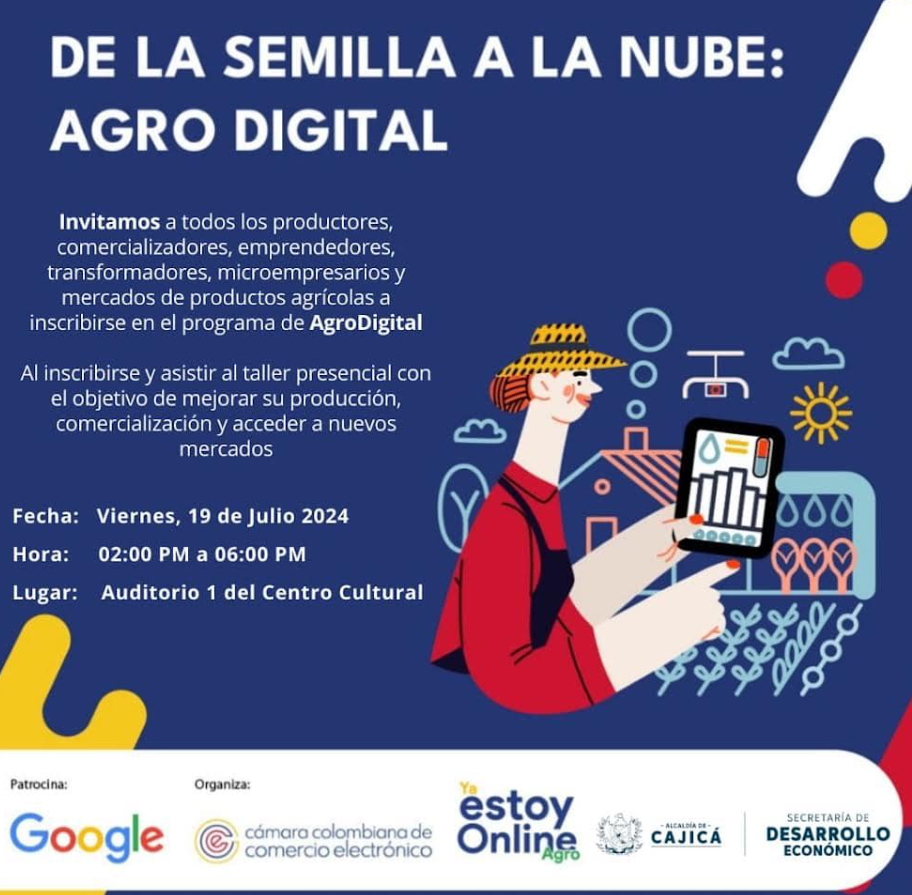 Invitación a Productores y Emprendedores a Participar en el Programa AgroDigital