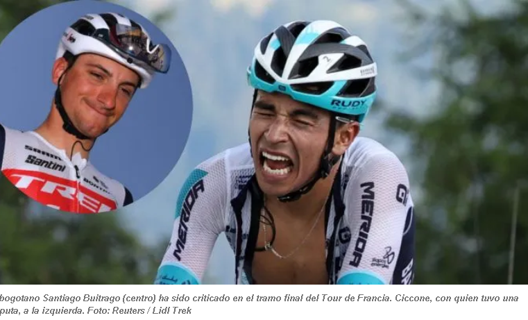 Acusan a Santiago Buitrago de Trampa en el Tour de Francia 2024: “Lo Vimos Todo”