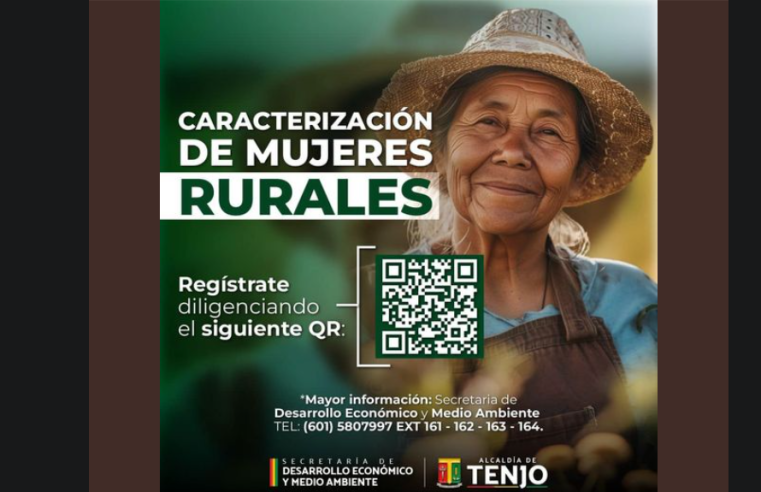 Caracterización de Mujeres Rurales en el Municipio: ¡Participa y Accede a Programas de Apoyo!