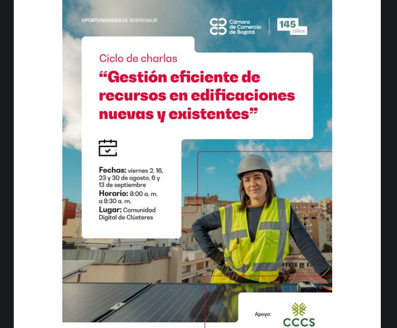 Ciclo de Charlas sobre Gestión Eficiente de Recursos en la Construcción