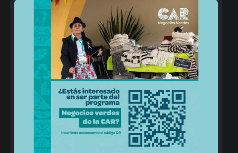 Convocatoria Abierta para Participar en Negocios Verdes de la CAR