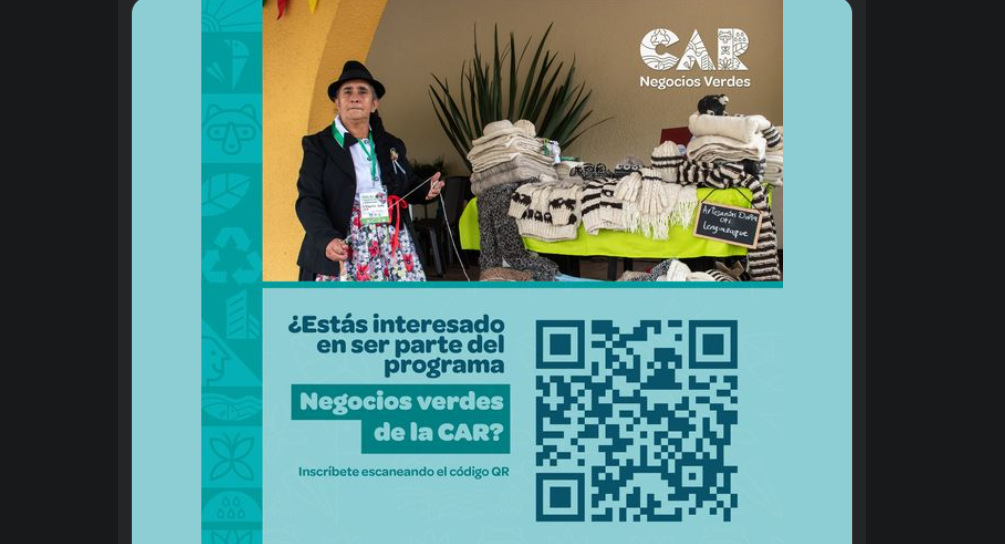 Convocatoria Abierta para Participar en Negocios Verdes de la CAR