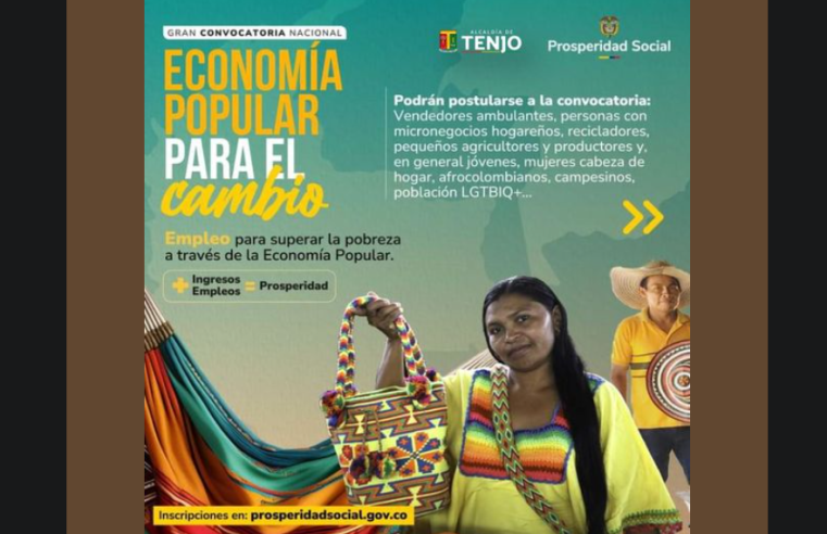 Invitación a Reunión Informativa sobre la Convocatoria Nacional de la Economía Popular