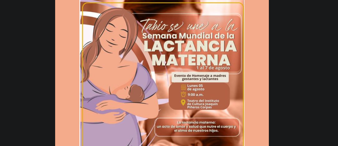 Conmemoración de la Semana Mundial de la Lactancia Materna: Alcaldía y Hospital Nuestra Señora del Carmen Invitan a Evento Especial