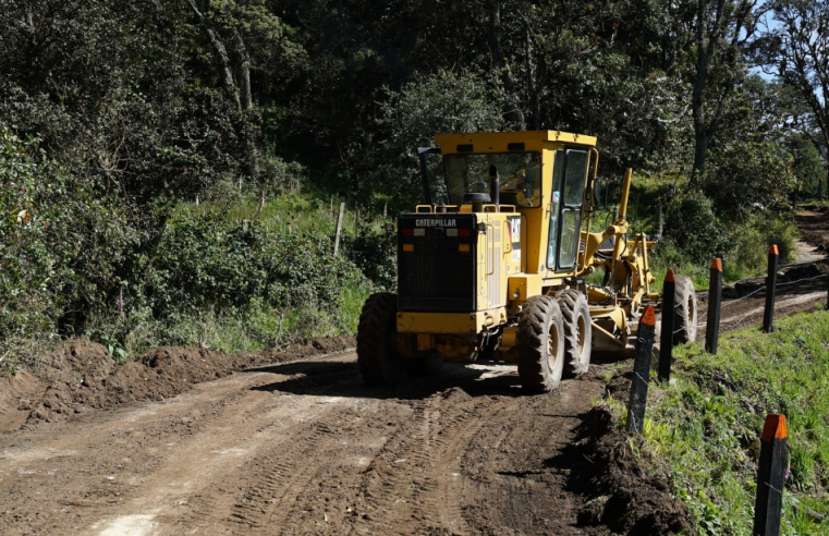 Comienza la Intervención de la Malla Vial Rural en la Vereda Páramo Alto