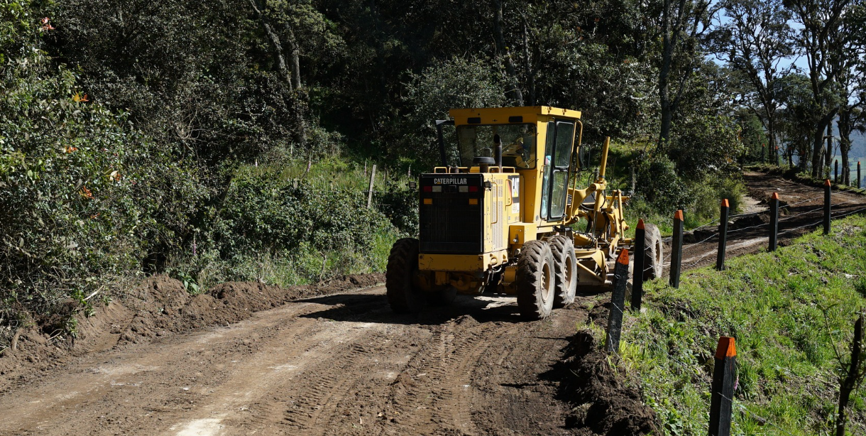 Comienza la Intervención de la Malla Vial Rural en la Vereda Páramo Alto