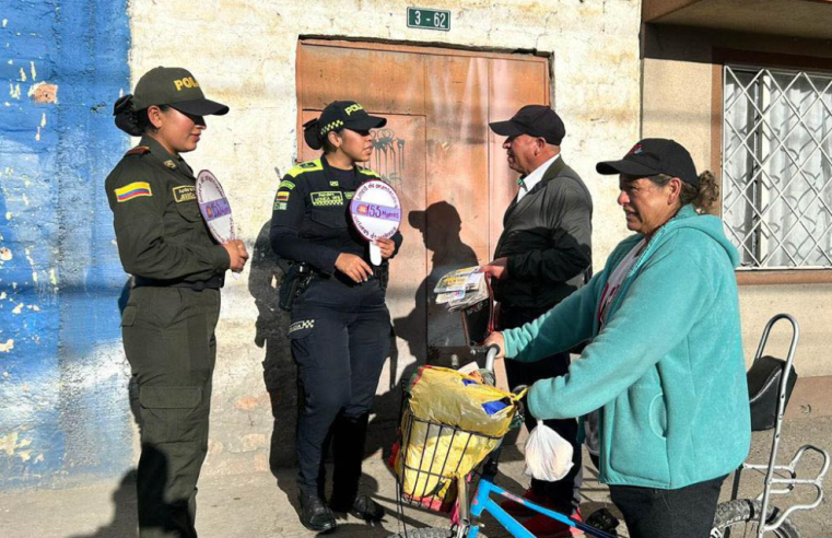 Campañas Preventivas en Cajicá: Policía Comunitaria y Ejército Nacional Unen Fuerzas