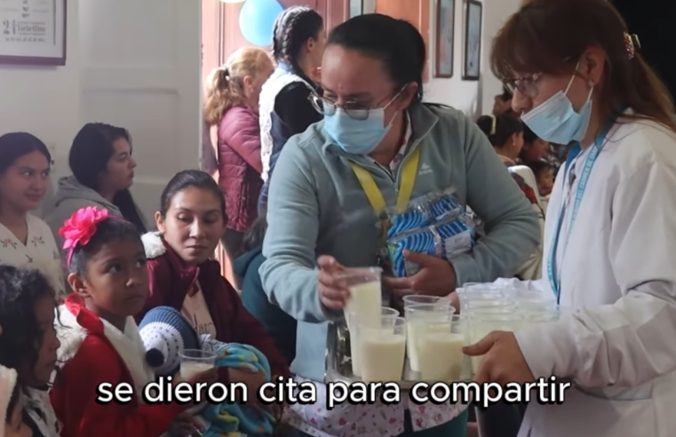 Celebración de la Semana Mundial de la Lactancia Materna en Tabio + Video