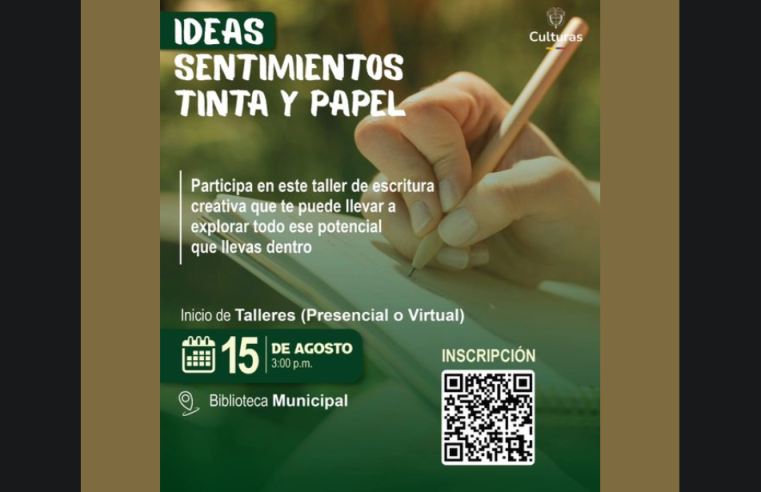 Taller de Escritura Creativa en la Biblioteca Pública Municipal