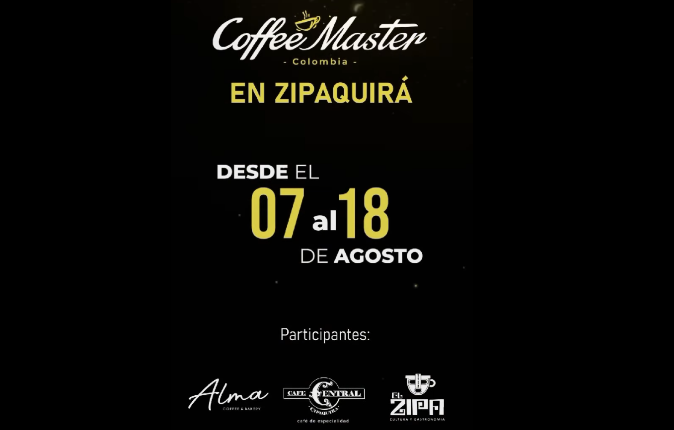 Zipaquirá Debuta en el Coffee Master: Descubre los Mejores Cafés de Autor