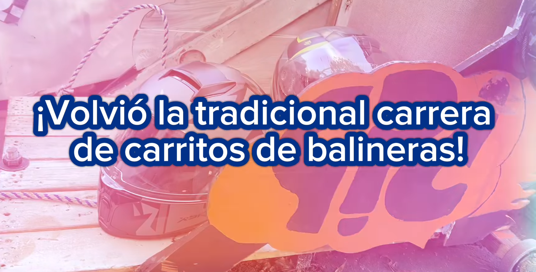 La Semana de la Juventud en Sopó Revive la Tradicional Carrera de Carritos de Balineras