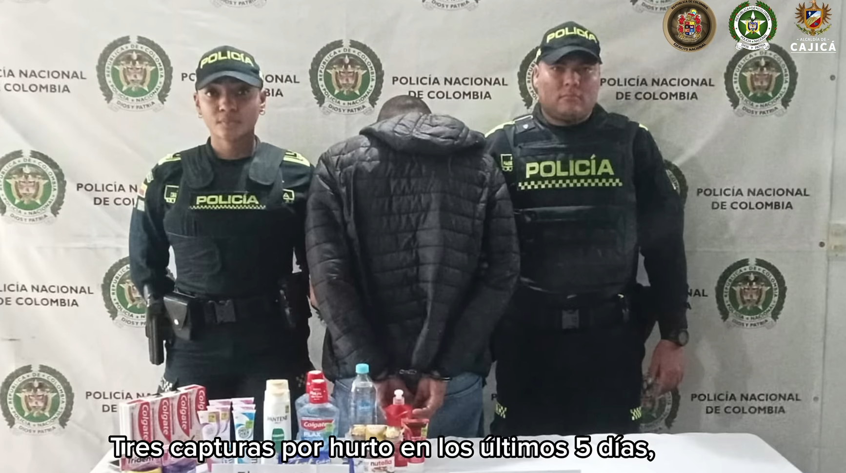 Cajicá avanza en el programa de seguridad ciudadana, cumpliendo metas del PDM + Video