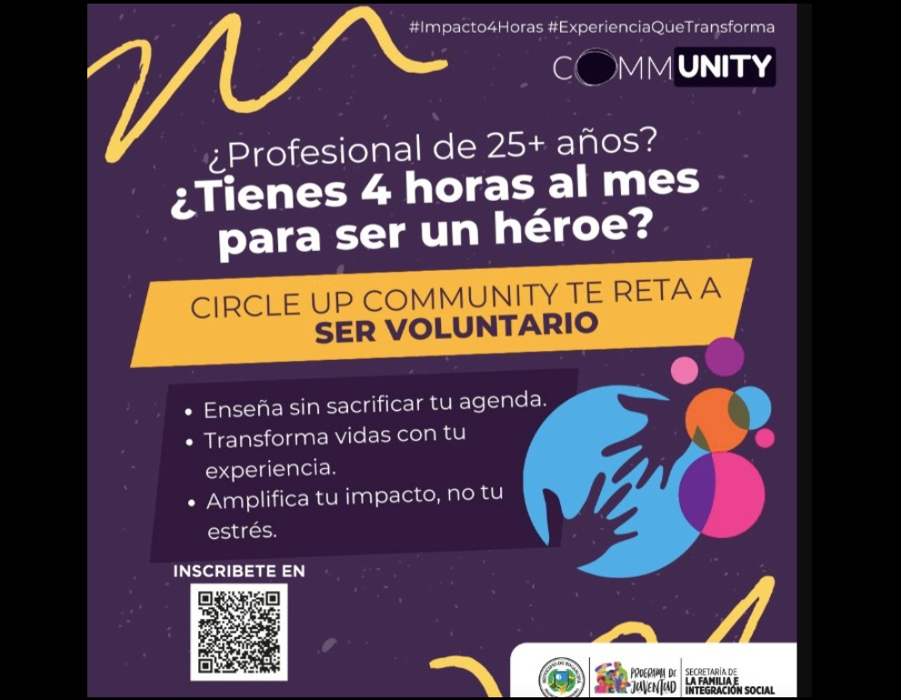 Únete a Circle Up Community y Transforma Vidas en Solo 4 Horas al Mes