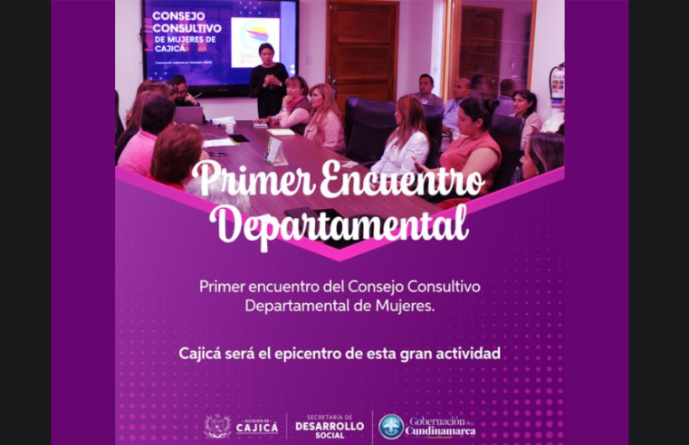 Primer Encuentro del Consejo Consultivo Departamental de Mujeres en Cundinamarca