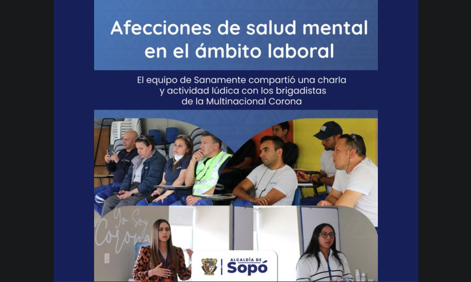 Promueven la Salud Mental en el Entorno Laboral de Empresa Corona