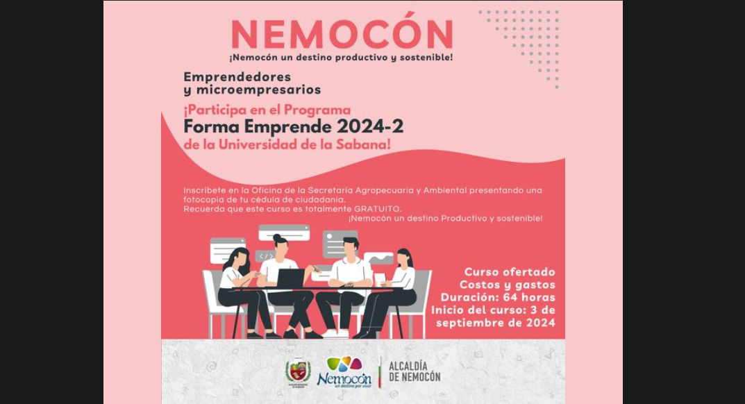 Curso Gratuito de la Universidad de La Sabana para Emprendedores y Microempresarios