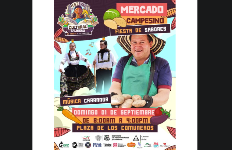 Relanzamiento del Mercado Campesino en el Festival Cultural Salinero