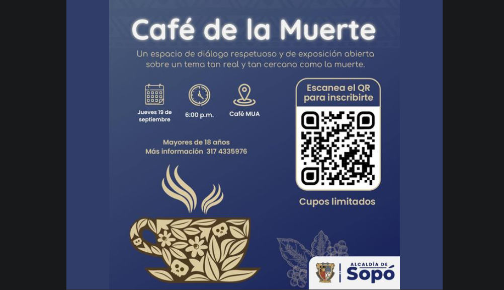 Invitación al Encuentro del “Café de la Muerte”: Un Espacio para Reflexionar sin Tabúes