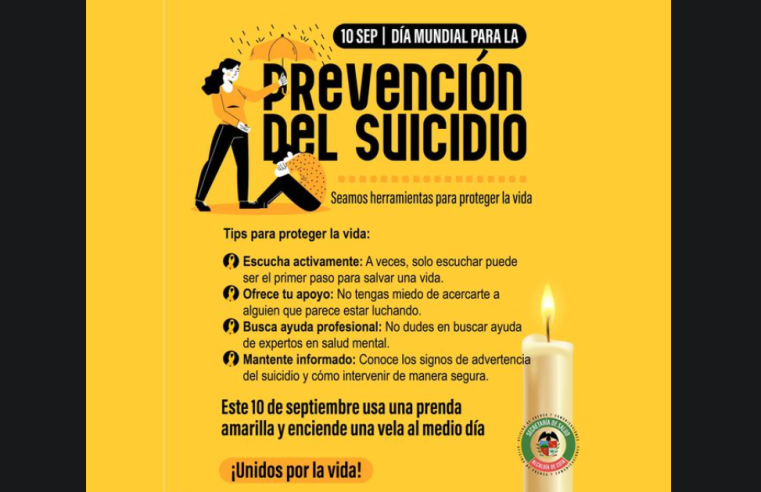 Conmemoración del Día Mundial para la Prevención del Suicidio