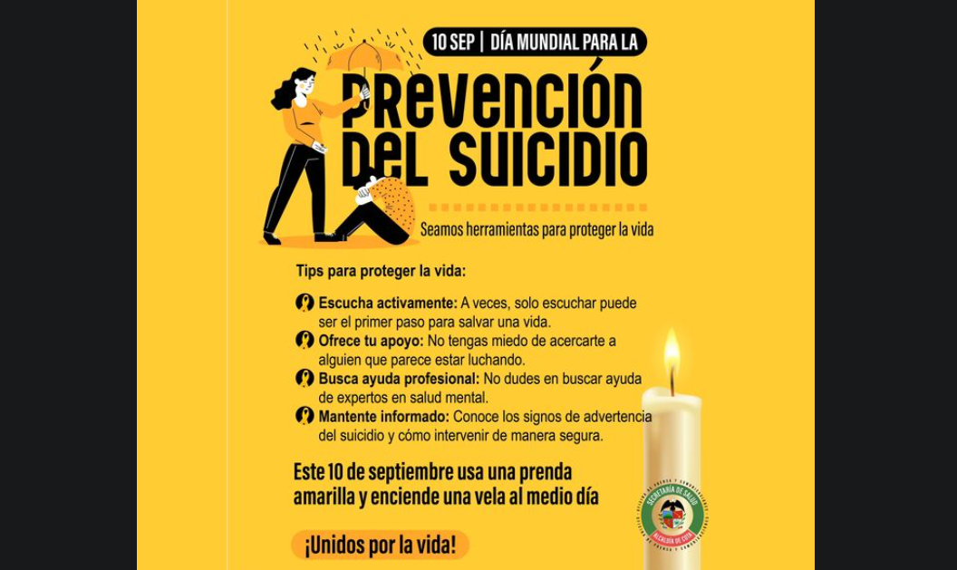 Conmemoración del Día Mundial para la Prevención del Suicidio