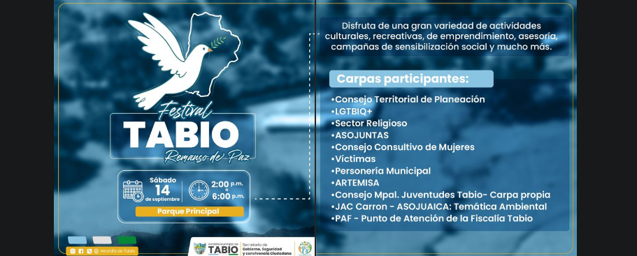 Festival Remanso de Paz invita a la comunidad a unirse este sábado en una jornada de cultura y bienestar