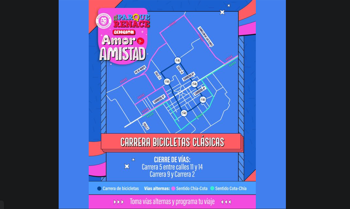 Anuncian carrera de bicicletas clásicas con cierre de vías en el municipio