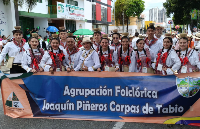 Grupo Folclórico de Tabio brilla en el Torbellinódromo de Bucaramanga