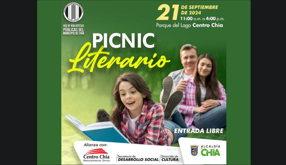 Picnic Literario en Chía: una celebración de la lectura y la cultura