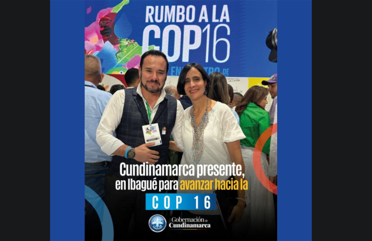 Cundinamarca Presenta Propuestas Ambientales en Ibagué rumbo a la COP16