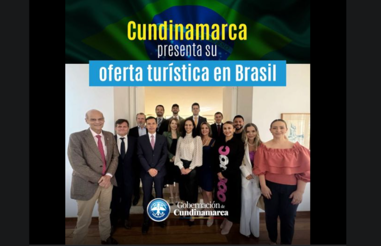 Cundinamarca expone su oferta turística y cultural en Brasil, con nueva ruta aérea Bogotá-Brasilia