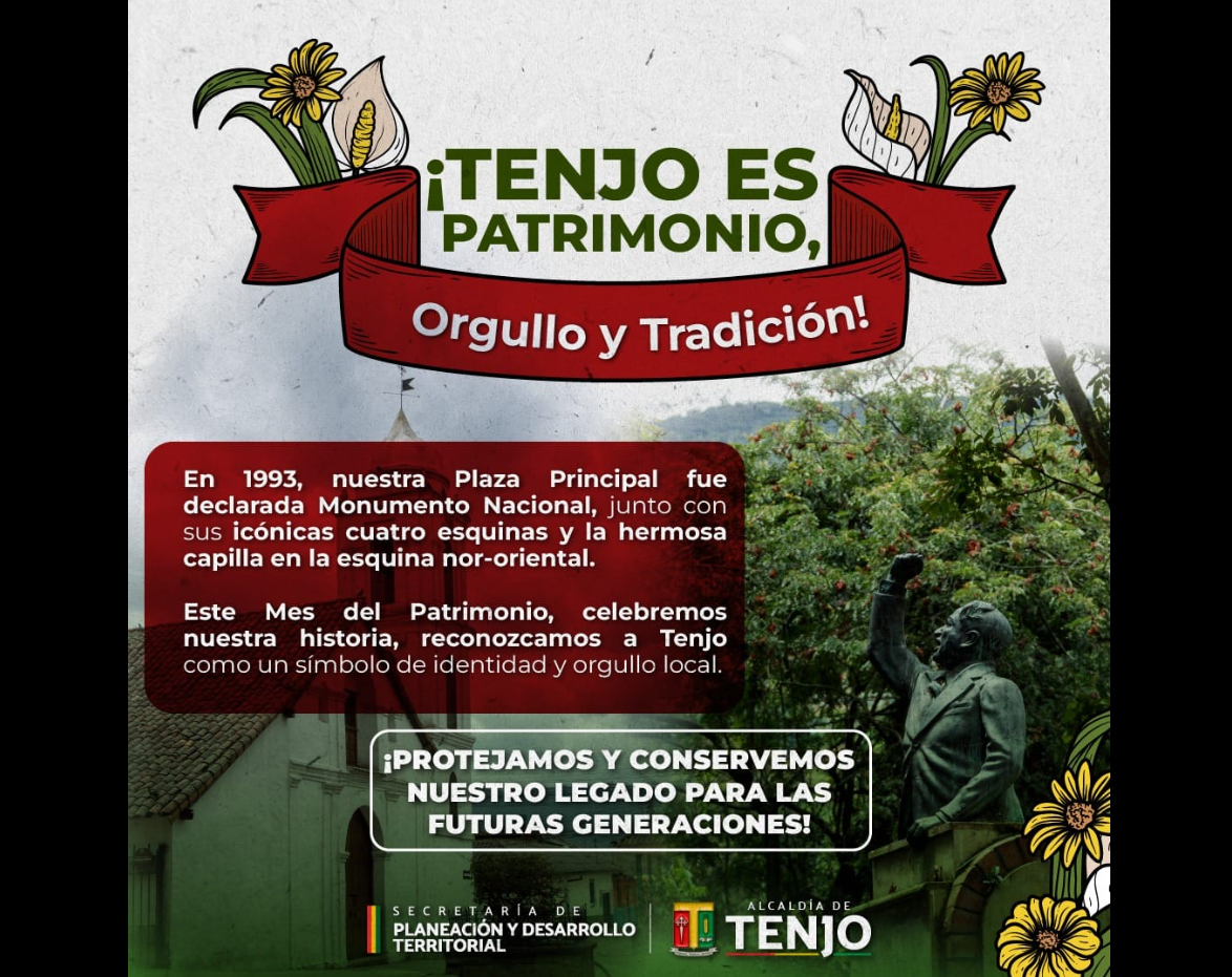 La Plaza Principal de Tenjo: un símbolo vivo de historia y tradición