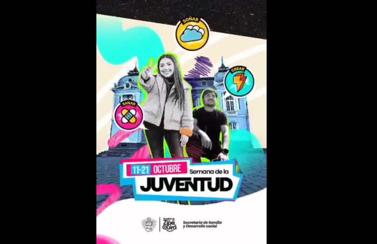 Zipaquirá se prepara para la Semana de la Juventud 2024 + Video