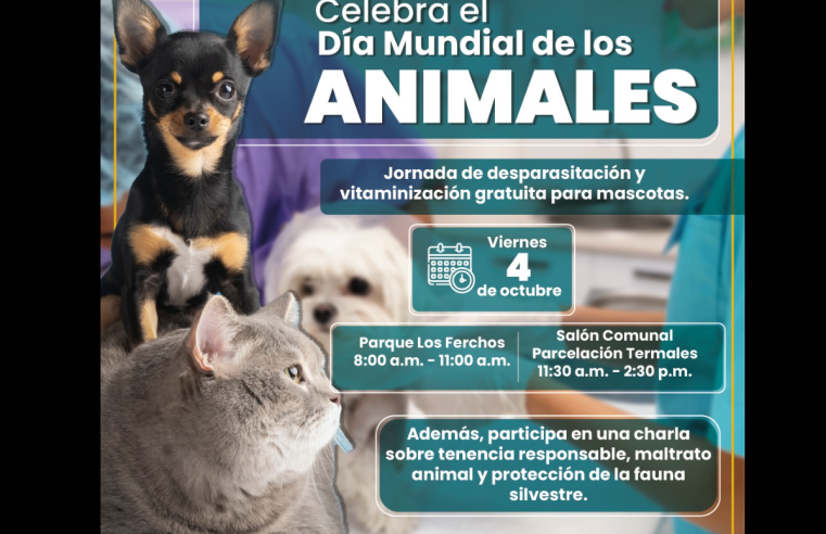 Jornada Gratuita de Cuidado Animal por el Día Mundial de los Animales