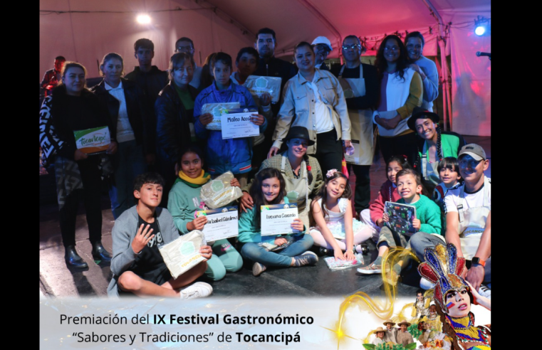 Premiación del IX Festival Gastronómico “Sabores y Tradiciones” con $36 Millones para los Ganadores